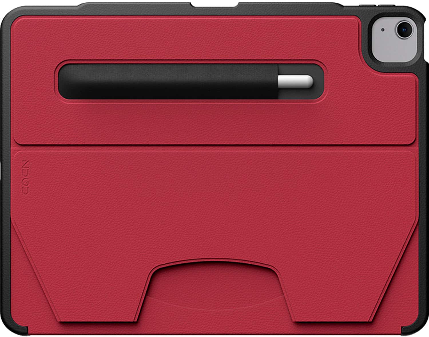 Alt View 1. ZUGU - Slim Protective Case for Apple iPad Air 13 M2/M3 (2024/2025) and iPad Pro 12.9 (3rd/4th Generation, 2018/2020) - Red.