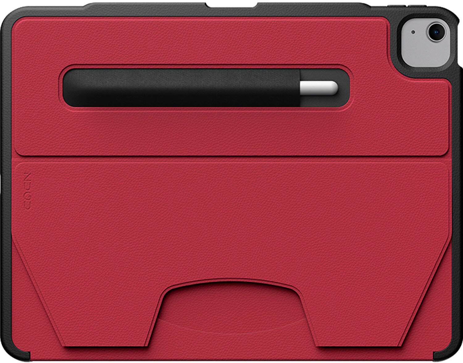 Alt View 1. ZUGU - Slim Protective Case for Apple iPad Air 13 M2/M3 (2024/2025) and iPad Pro 12.9 (3rd/4th Generation, 2018/2020) - Red.