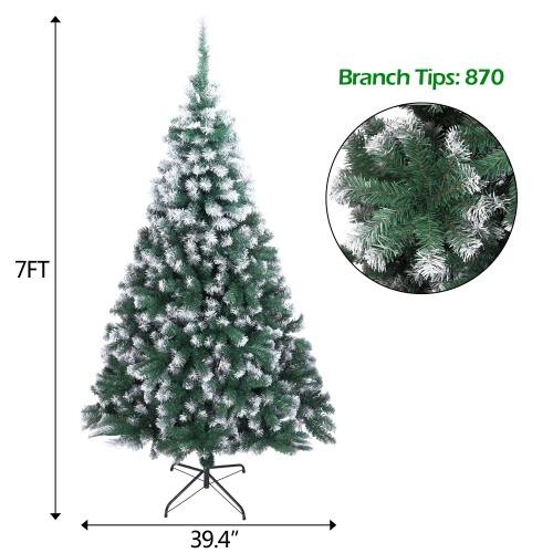 Branch Tips: 870  
7FT  
39.4"