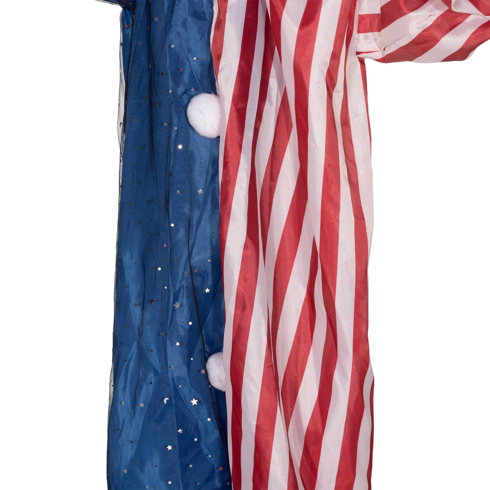 Alt View 8. Homcom - 6' Halloween Hanging Clown Decoration, Scary Talking Clown with Light-up Eyes and Creepy Sound for Indoor or Outdoor - Multi-colored.