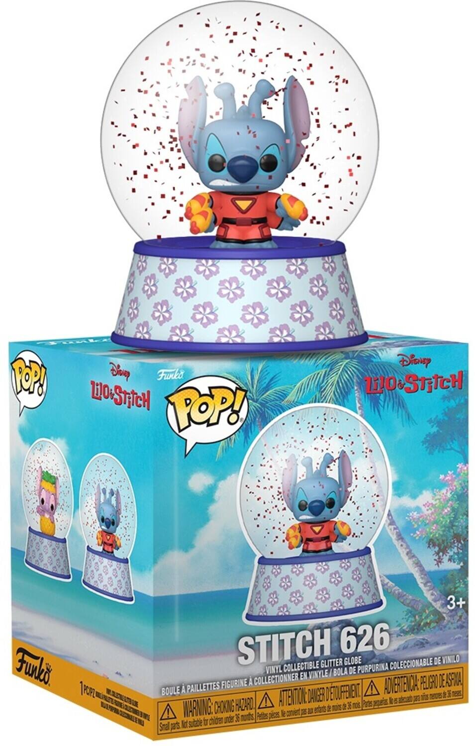 File POP! Disney Funko Li0-STrtCH POP! Disney LiO&STiTCH LiO Funl 1POP2 3+ STITCH 626 GLITTER GLOBE COLECCIONABLE DE VINILO VINYL COLLECTIBLE BOLA DE PURPURINA EN VINYLE / FIGURINE A COLLECTIONNER ADVERTENCA PELUGRO DE ASFNA BOULE A PAILLETTES DETOUFENENT! NTNE DANGER O is netoes 2 3E neses pepueies l 5 alecato 2n WARMING: CHOKING HAZARD. d mons de 36 nos Partes! le convernt 2 entats under 356 monts Petles pices Nct sutable tr chicen Smal pats