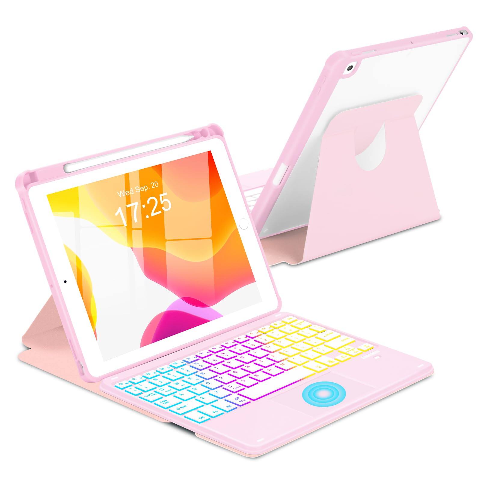 Pink-For iPad 9th/8th/7th Gen/iPad Pro 10.5/Air 3