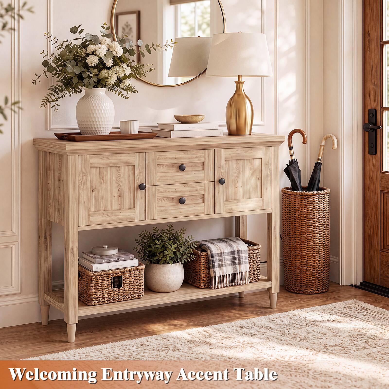 Vard Peace Rovents  
Welcoming Entryway Accent Table