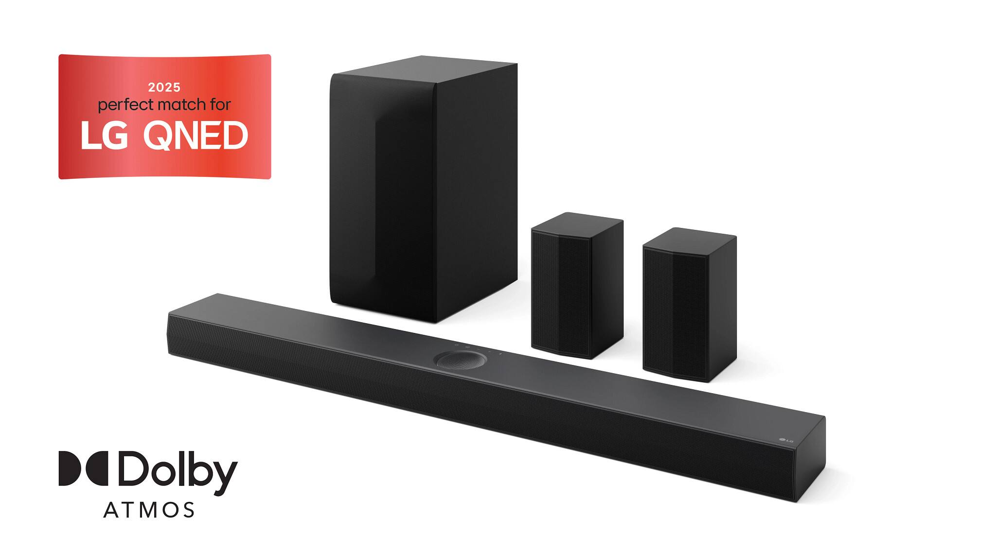 2025  
perfect match for LG QNED  

Dolby  
ATMOS