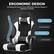 ERGONOMIC DESIGN
Imitating the human curve, effectively relieves fatigue in sedentary activities
- Neck Support
- Shoulder Relaxed
- Back Support
- Lumbar Support
GTPLAYER
GTPLAYER