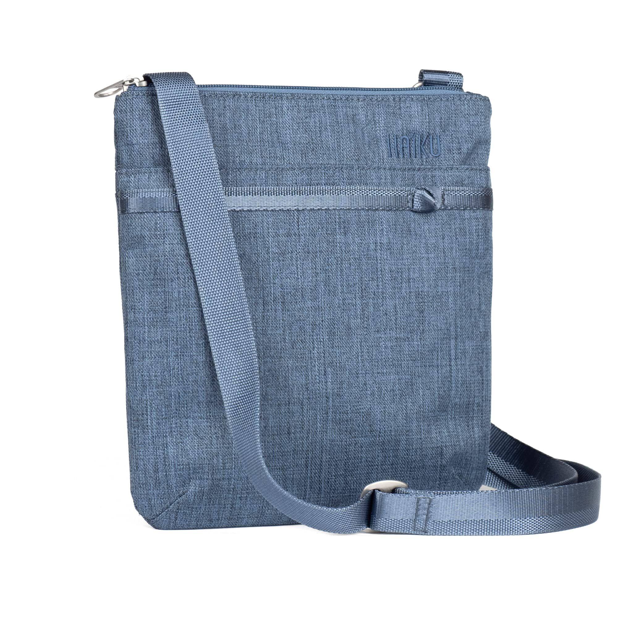 Angle. Haiku - Haiku Revel Crossbody Bag - River Rock.