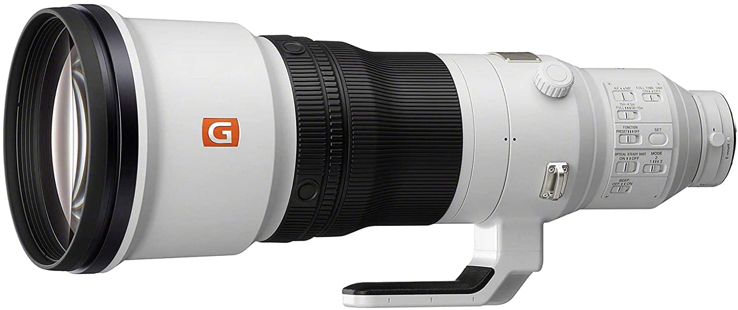 Sony - FE 600mm F4 GM Super Telephoto Lens - Black