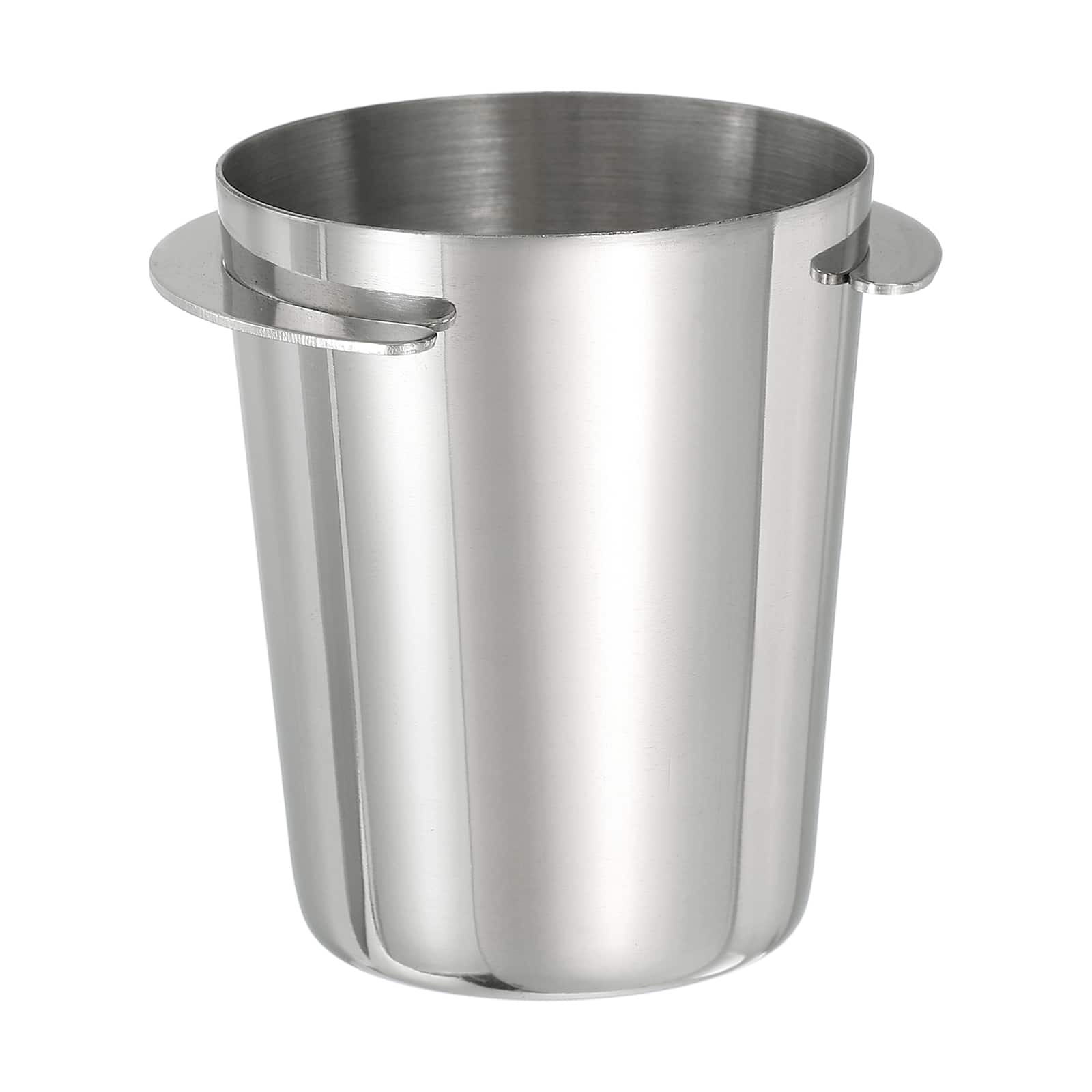 Unique Bargains - 53mm Coffee Grinder Powder Cup, Stainless Steel Espresso Coffee Powder Feeder for Coffee Tamper Tool - Silver