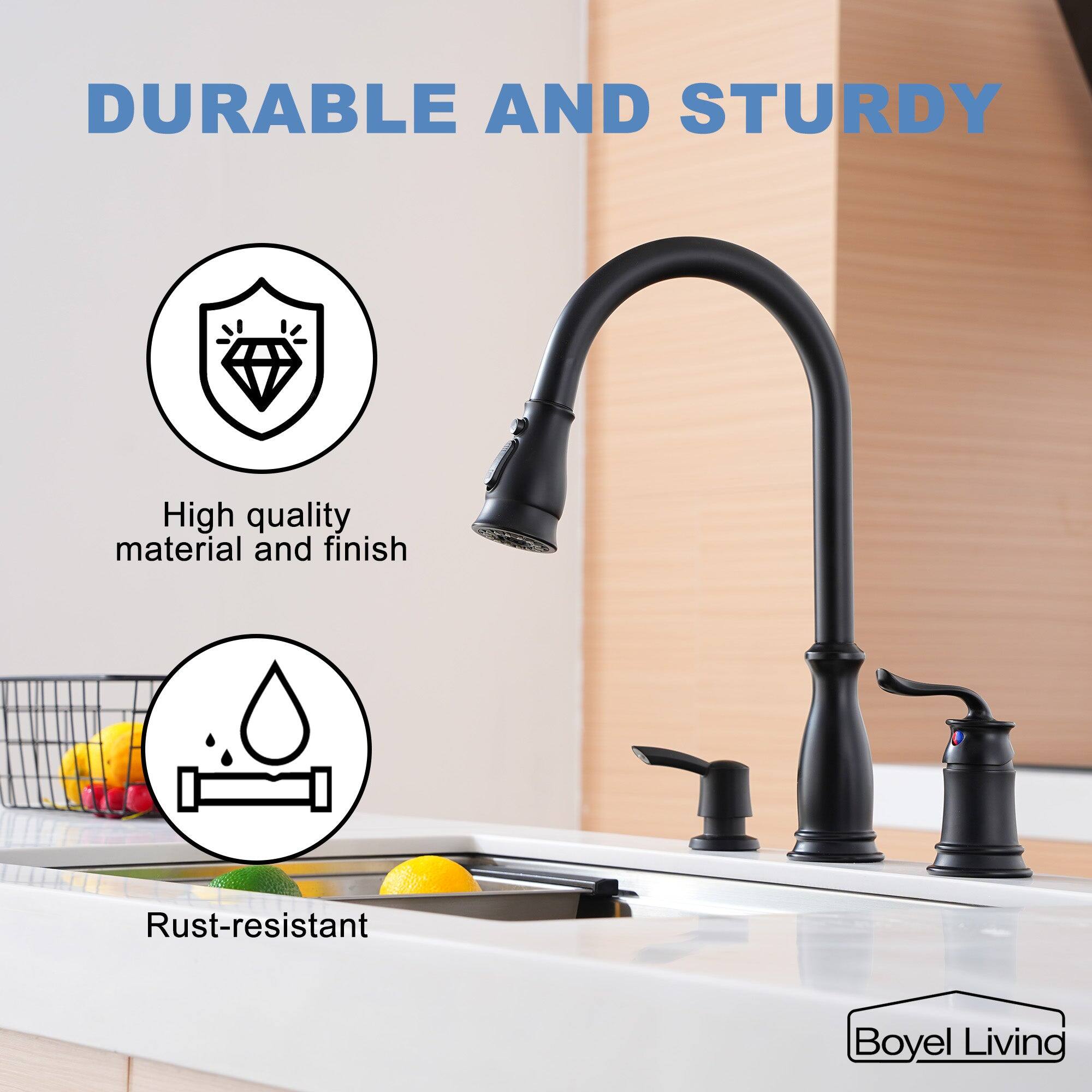 DURABLE AND STURDY
High quality material and finish
Rust-resistant
Boyel Living