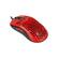 Alt View 12. Arozzi - Favo Lightweight Wired Optical Gaming Mouse - Red.