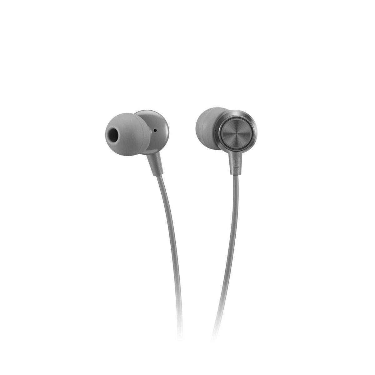 Alt View 1. Lenovo - Lenovo 300 USB-C Wired In-Ear Headphones - Red.