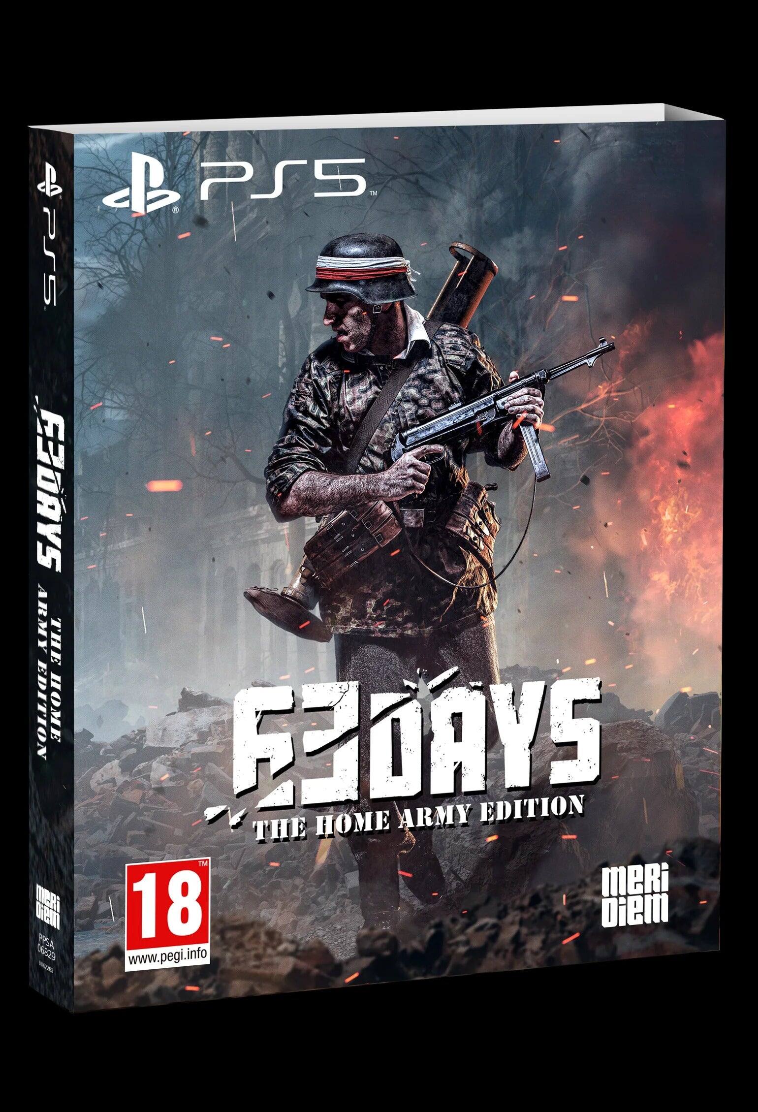 & B PS5 M PS5 F3DRYS ARMY THE EDITION HOME FYDAYS ARMY EDITION THE HOME TM meRi MeRi nem PPSA 18 Diem 0A29 www.pegi.info WECEO - M (Mature 17+)