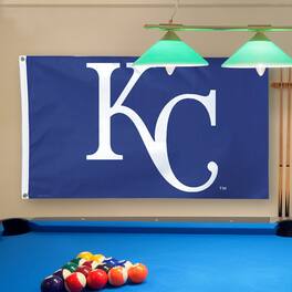 WinCraft - Kansas City Royals 3' x 5' Deluxe Single-Sided Flag - Multicolor
