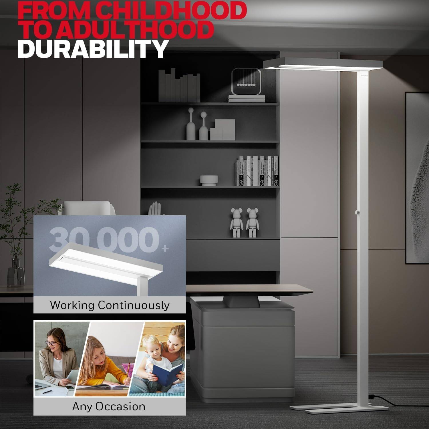 FROM CHILDHOOD TO ADULTHOOD  
DURABILITY  

30,000+  
Working Continuously  

Any Occasion