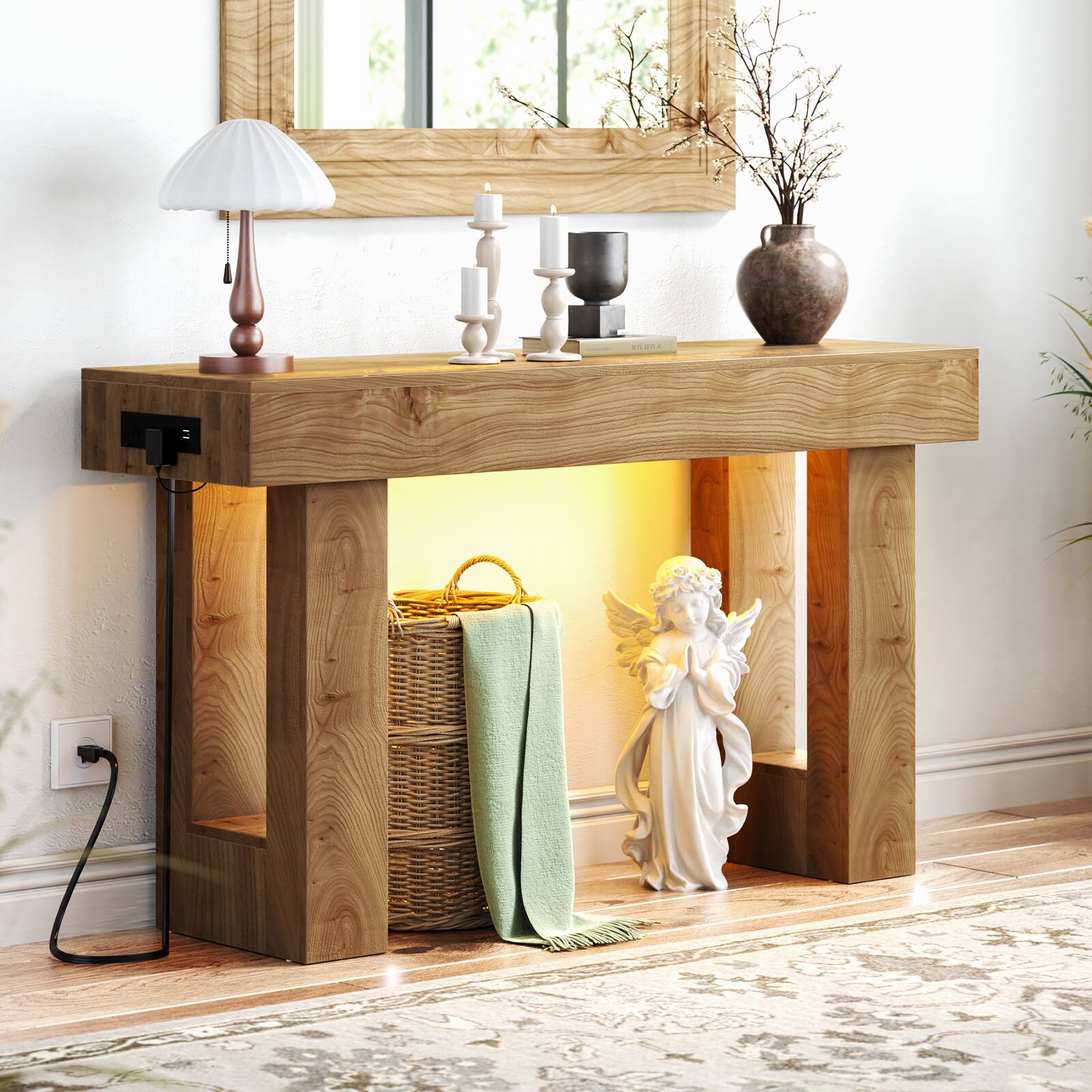 Farmhouse Hallway Table