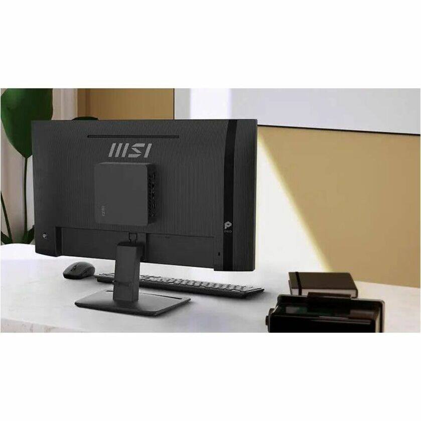 Alt View 4. MSI - MSI Pro MP242 E14A 24" Class Full HD LCD Monitor - 16:9 - Matte Black - 23.8" Viewable - In-plane Switching (IPS) - Black.