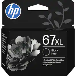 HP - 67XL High-Yield Ink Cartridge - Black