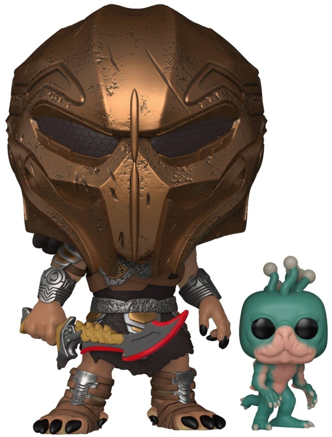 Front. Funko - Funko POP! & Buddy: Predator Badlands - Dek with Bud   - COLLECTIBLES - Multicolor.