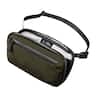 ALPAKA - Tech Organizer Sling Bag 1.5L with Strap, Accordion Opening, 9 Pockets, Fits Kindle, Weatherproof Fabric, YKK Zippers - Army Green Axoflux 600D
