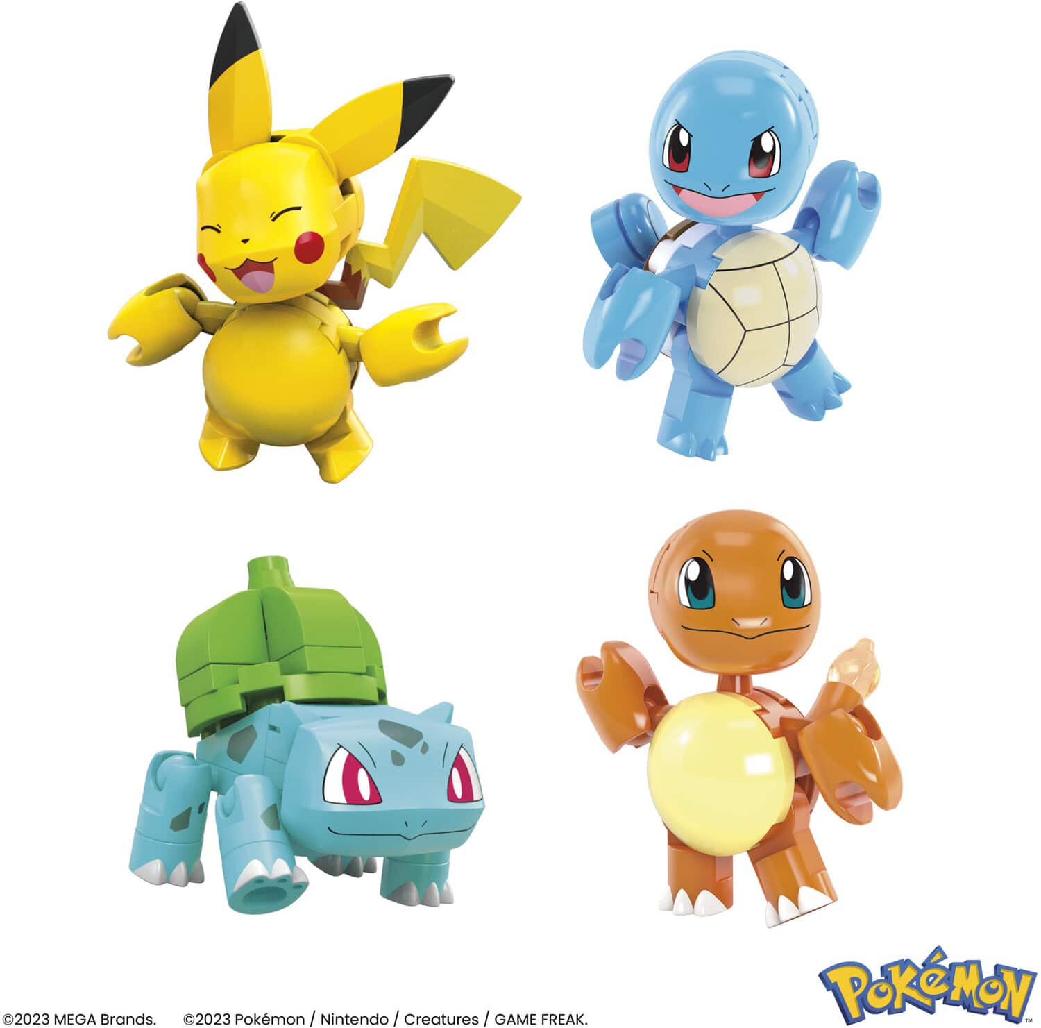 Mega Bloks Pokemon Beginner Trainer Team 8 Pack, 191 Piece