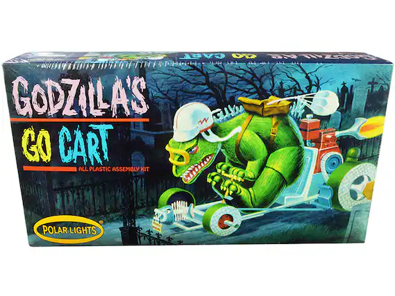GODZILLA'S GO CART
ALL PLASTIC ASSEMBLY KIT
POLAR LIGHTS
