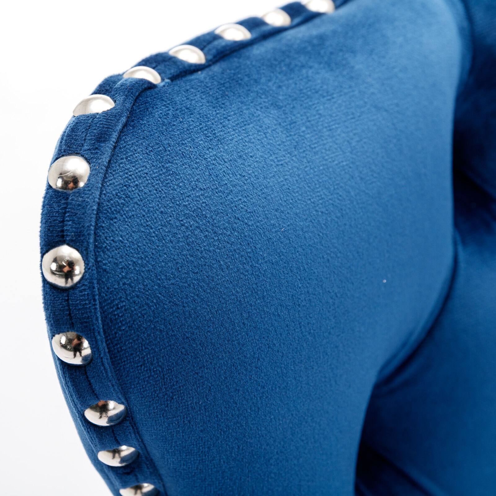 Alt View 5. SlickBlue - Swivel Barstools Adjustable Seat Height Counter Chairs for Kitchen & Bar - Blue.