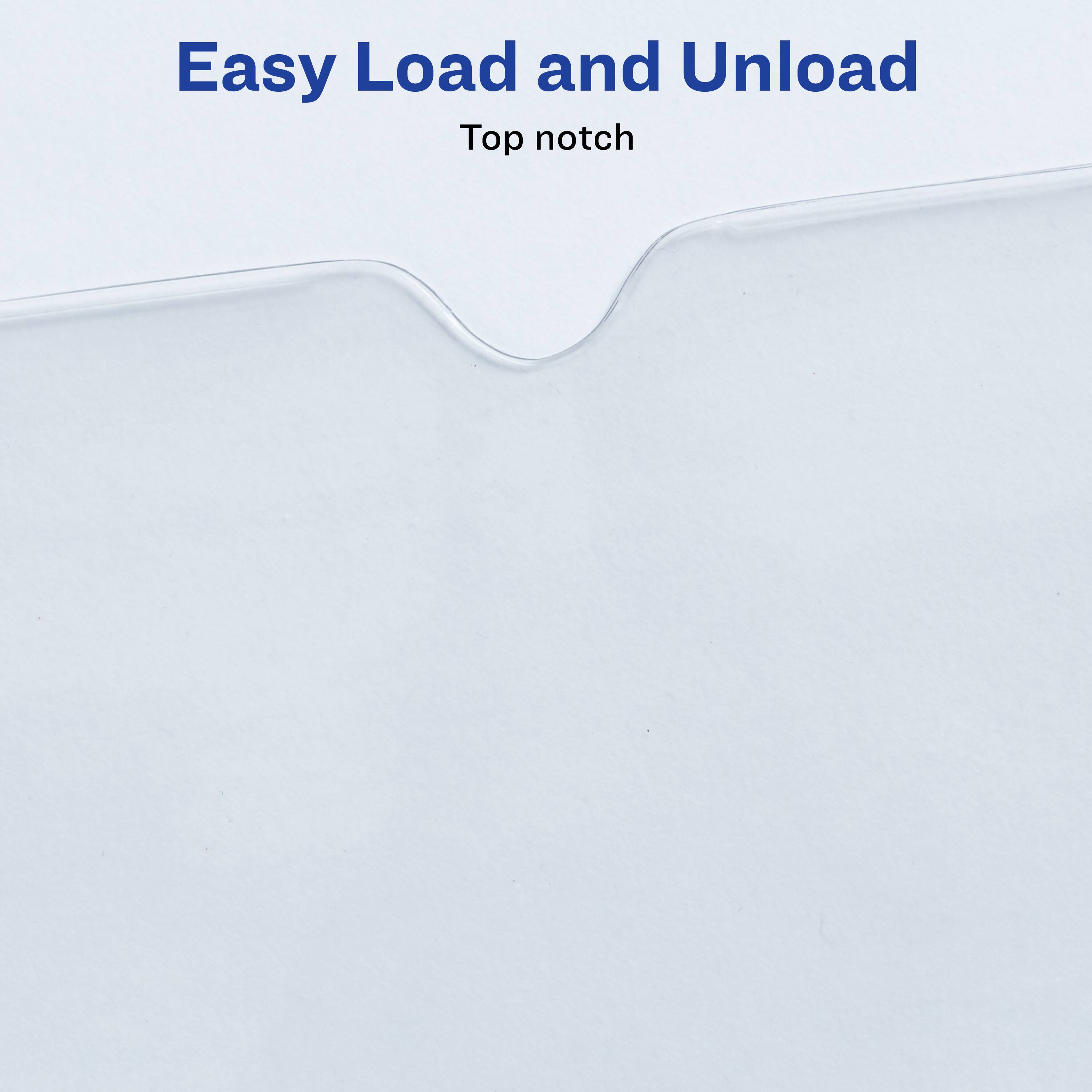 Easy Load and Unload  
Top notch