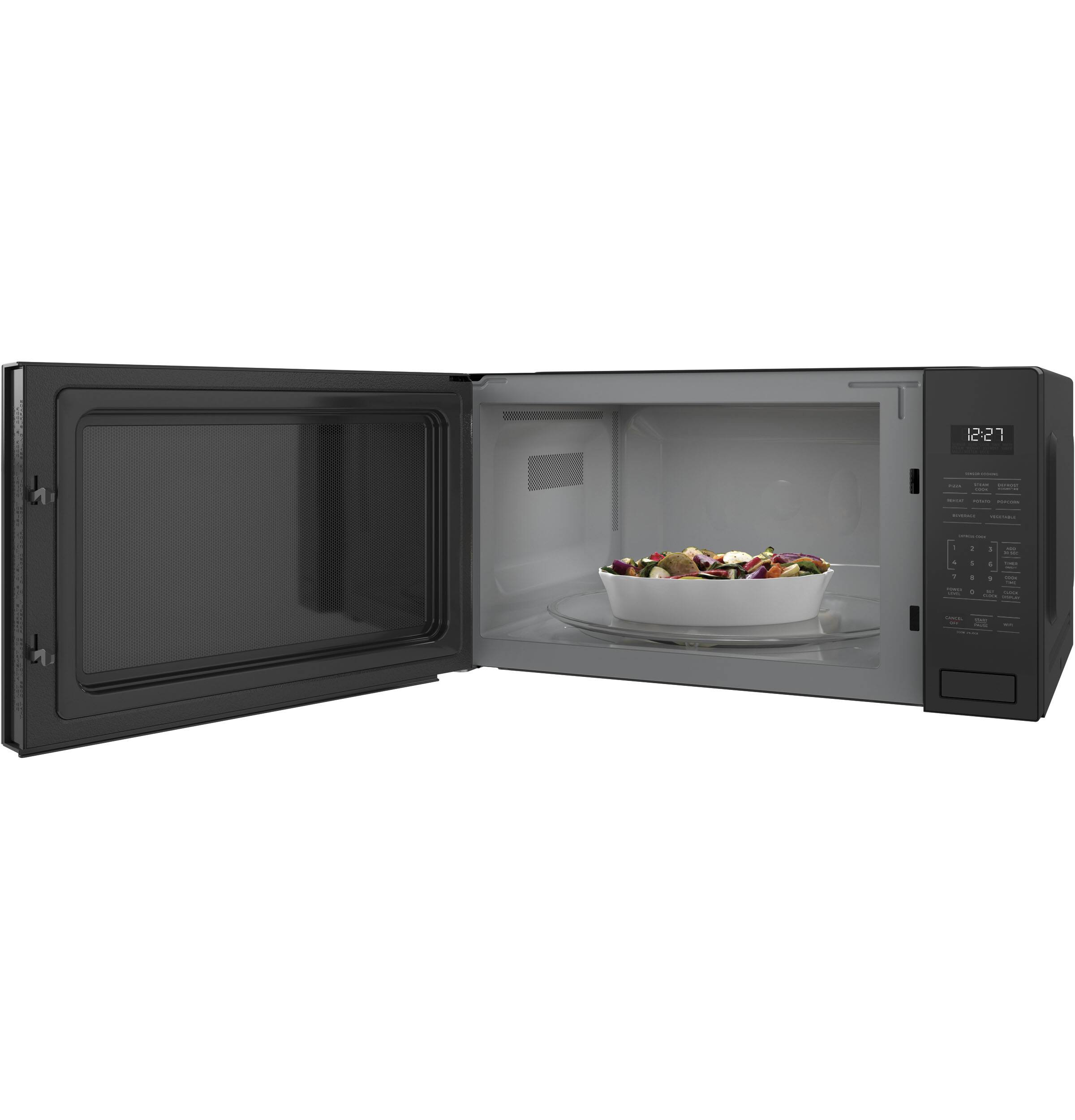 Alt View 13. Monogram - 2.2 Cu. Ft. Built-In Microwave with Sensor Cooking and Glass Touch Controls - Stainless Steel.