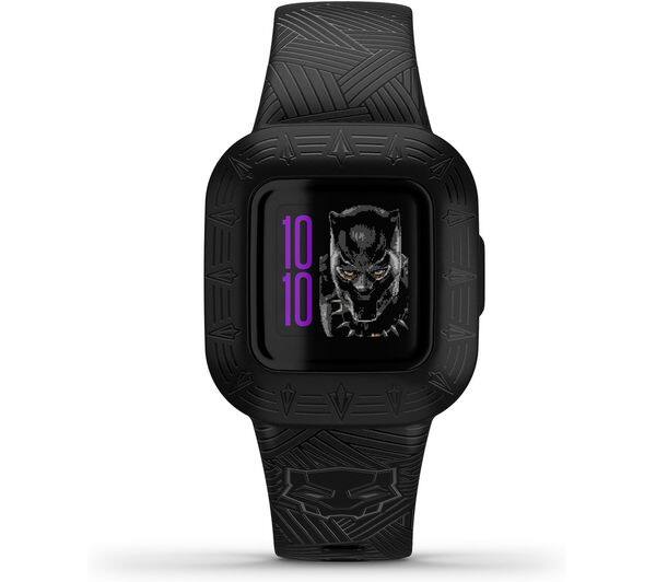Angle. Garmin - Vivofit jr. 3 Kids Fitness Activity Tracker - Marvel Black Panther - Marvel Black Panther.