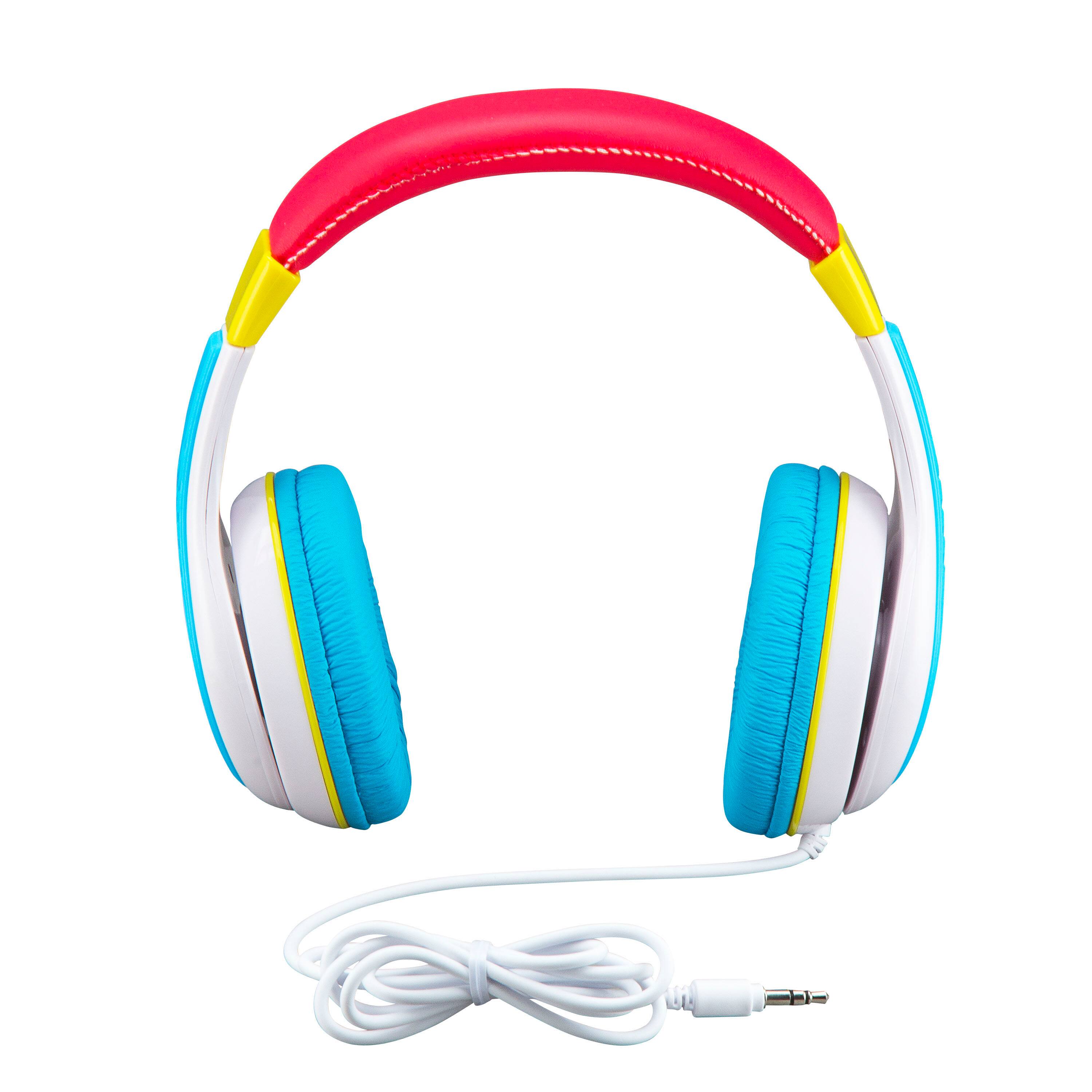 Alt View 1. eKids - eKids Wired Headphones for Kids, Children’s Headphones for School, Home, or Travel - Multicolor - Multicolor.