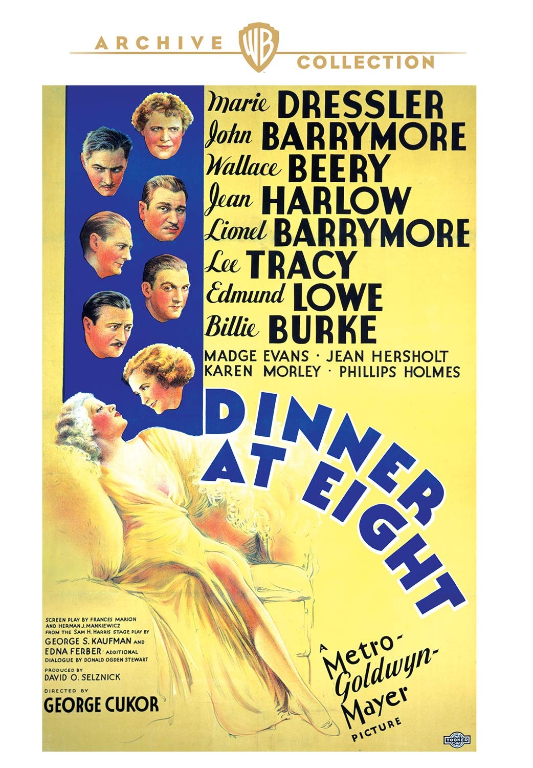 Front. Dinner at Eight - DVD.