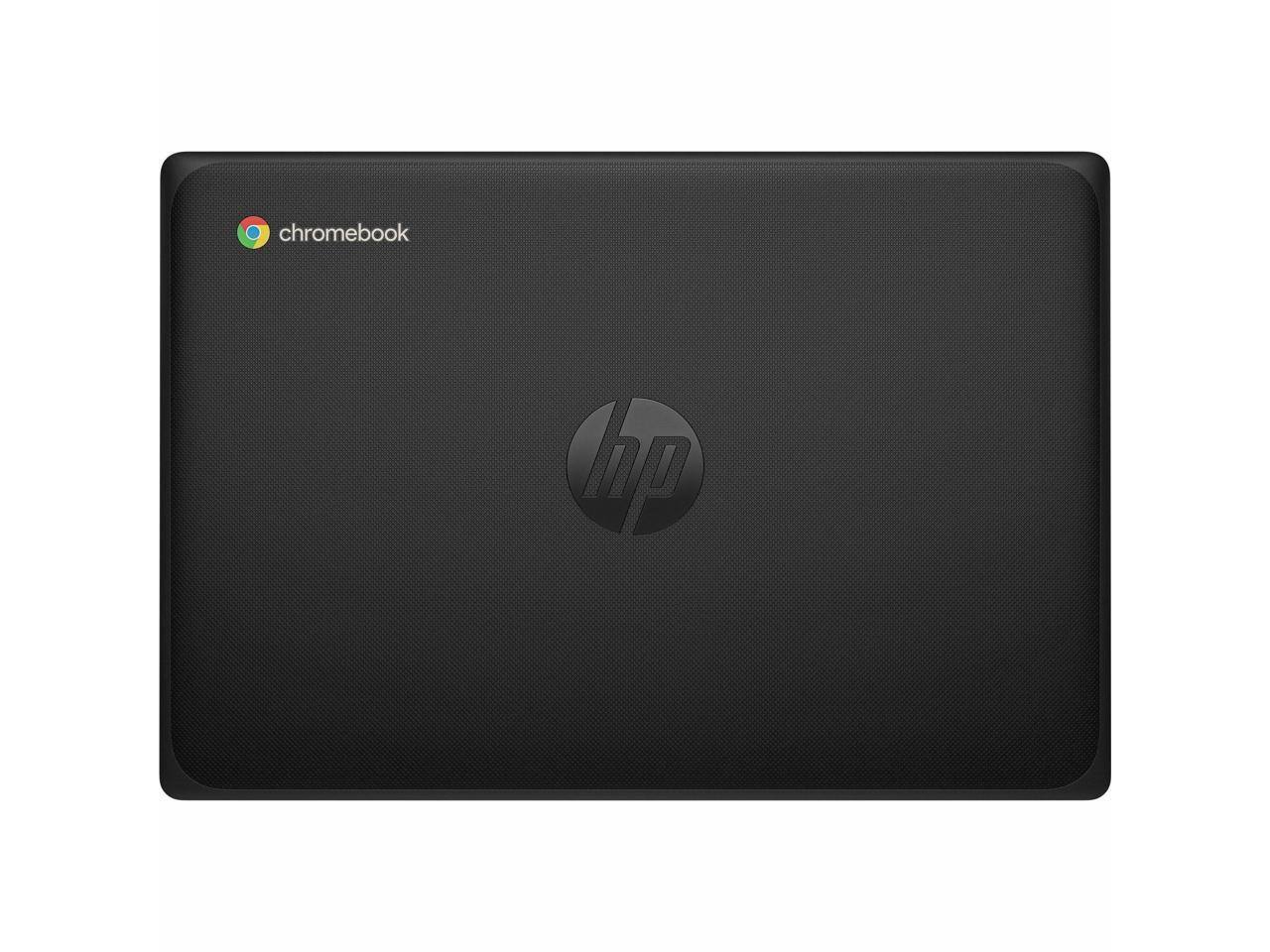 Alt View 4. HP - HP Fortis G1m 11.6" Rugged Chromebook - Octa-core ARM - 8 GB - 64 GB - Jet Black - Black.