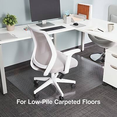 For Low-Pile Carpeted Floors
