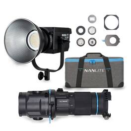 NANLITE - FS-200 Daylight LED Monolight Bundle with Projection Attachment 25-45