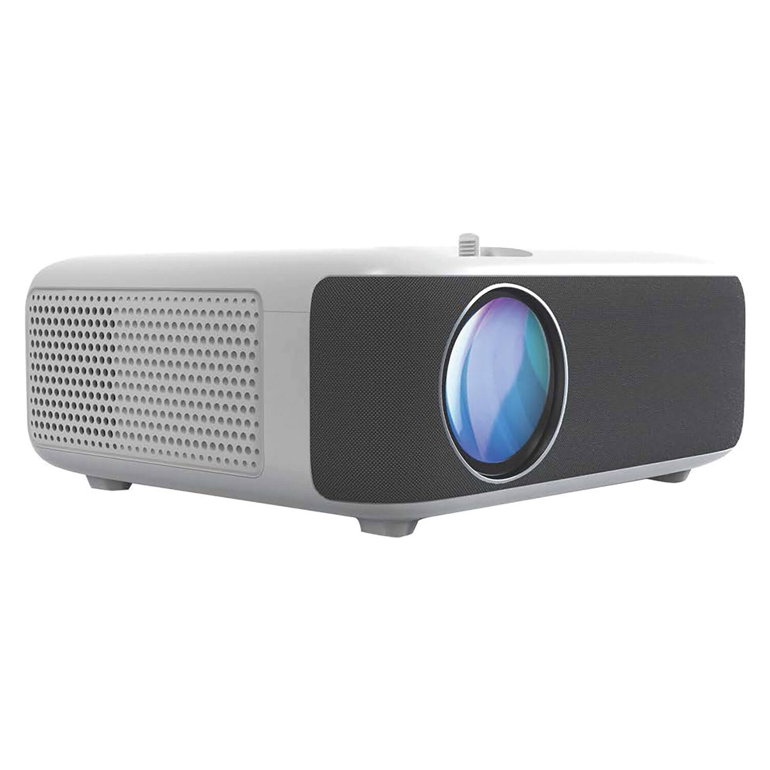 Alt View 7. RCA - 1080p Home Theater Projector - White.