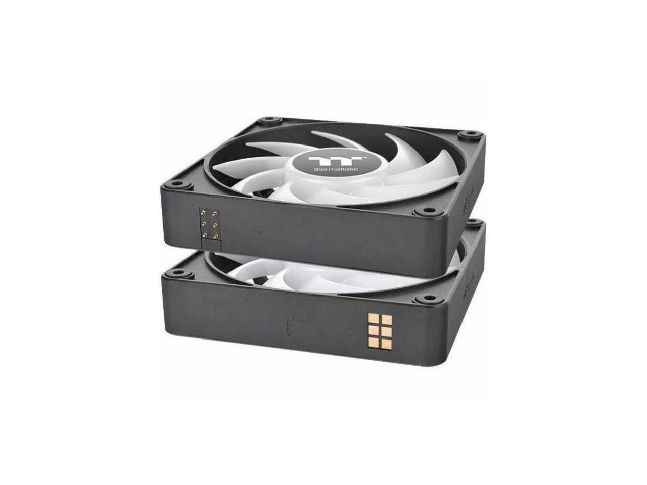 Alt View 2. Thermaltake - Thermaltake CT140 EX ARGB Sync PC Cooling Fan 3-Fan Pack 3 Pack CLF182PL14SWA - ARGB.