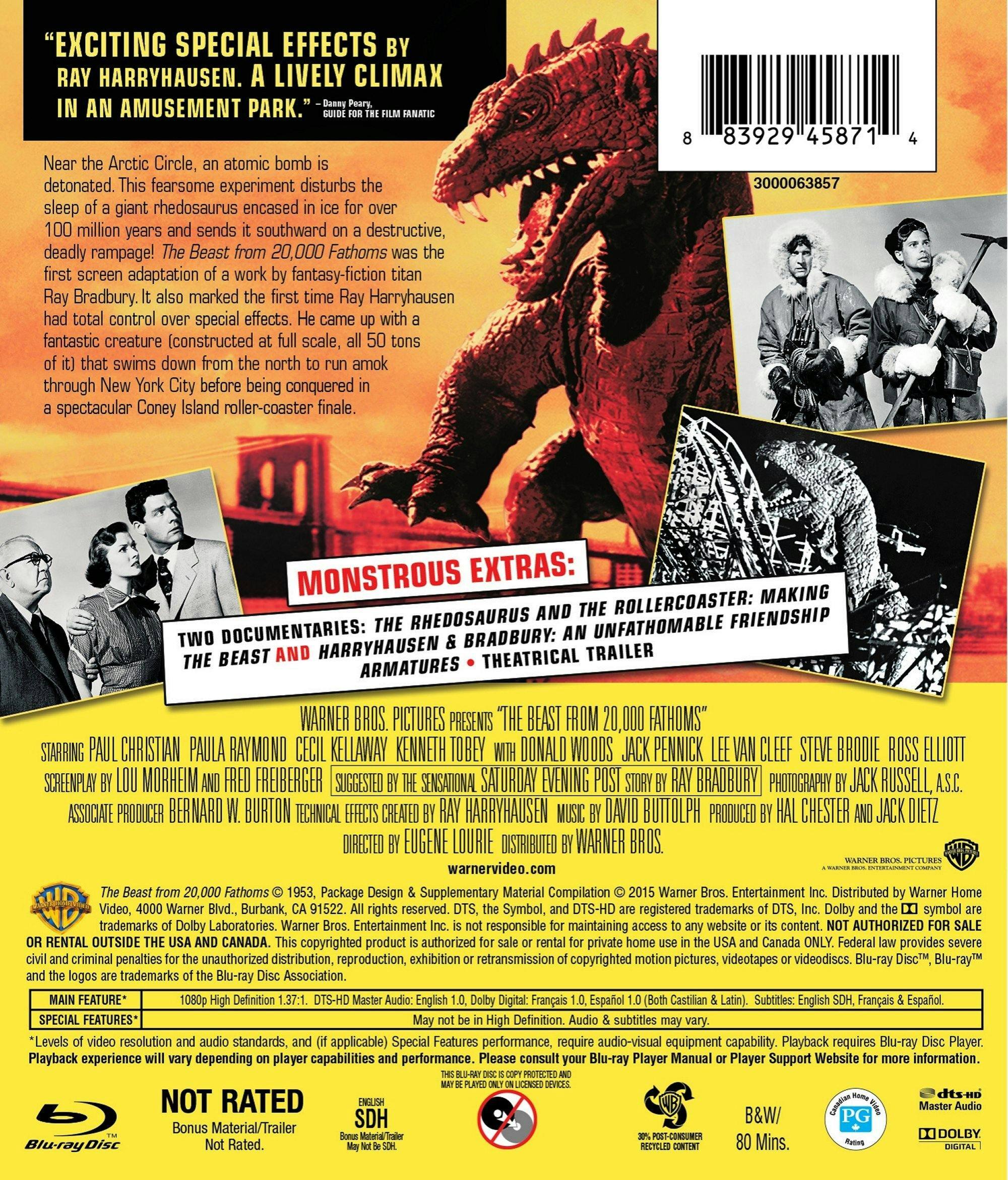 Angle. The Beast from 20,000 Fathoms [Blu-ray].