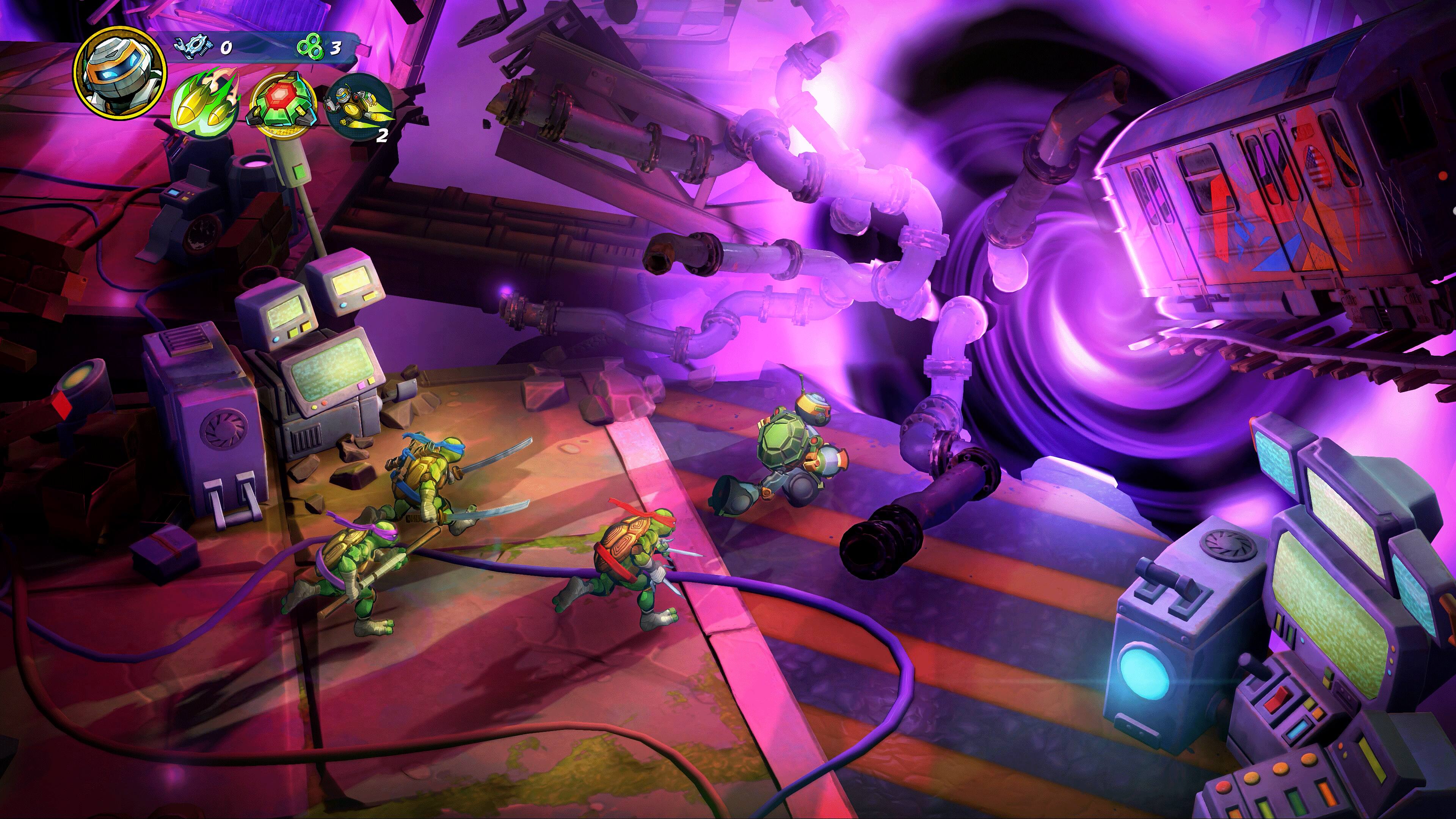 Back. Nighthawk Interactive - Teenage Mutant Ninja Turtles Splintered Fate.