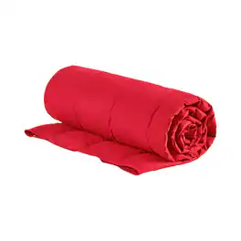 Gracie Mills - Alvarez Classic Box Quilted Wearable Multipurpose Throw Blanket - Red