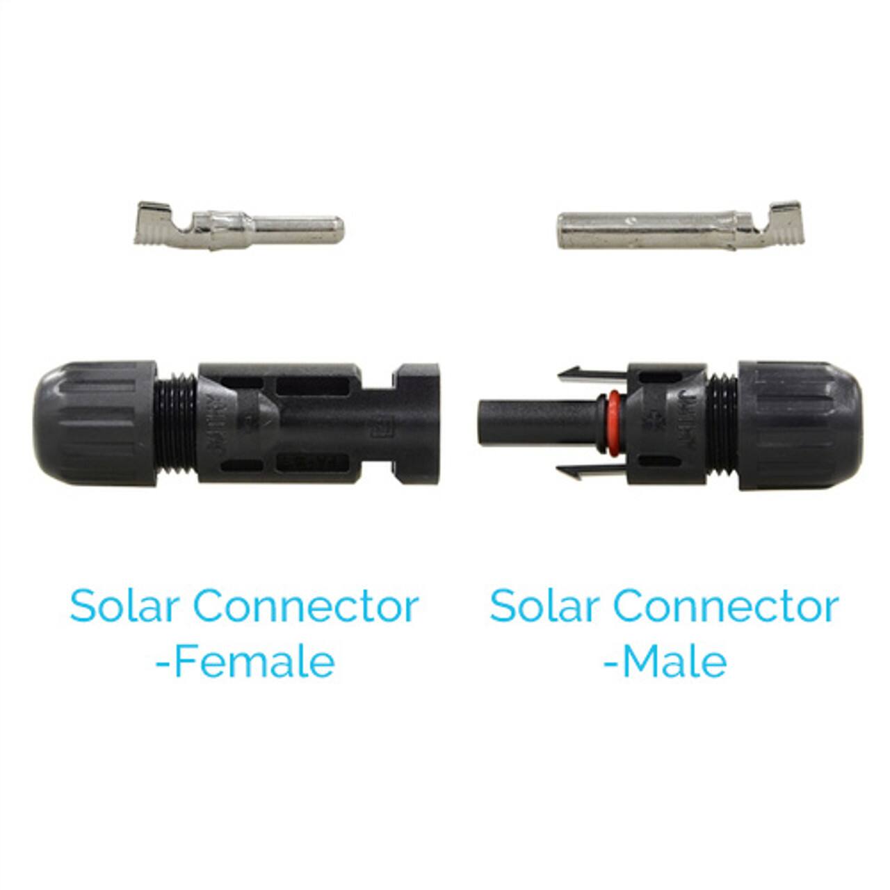 Solar Connector - Female Solar Connector - Male