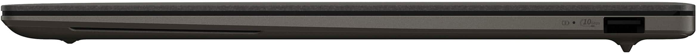 Alt View 11. ASUS - Zenbook S 14 - 14" 3K OLED Touch Laptop - Copilot+ PC - Intel Core Ultra 7 - 16GB Memory - 1TB SSD - Zumaia Gray.