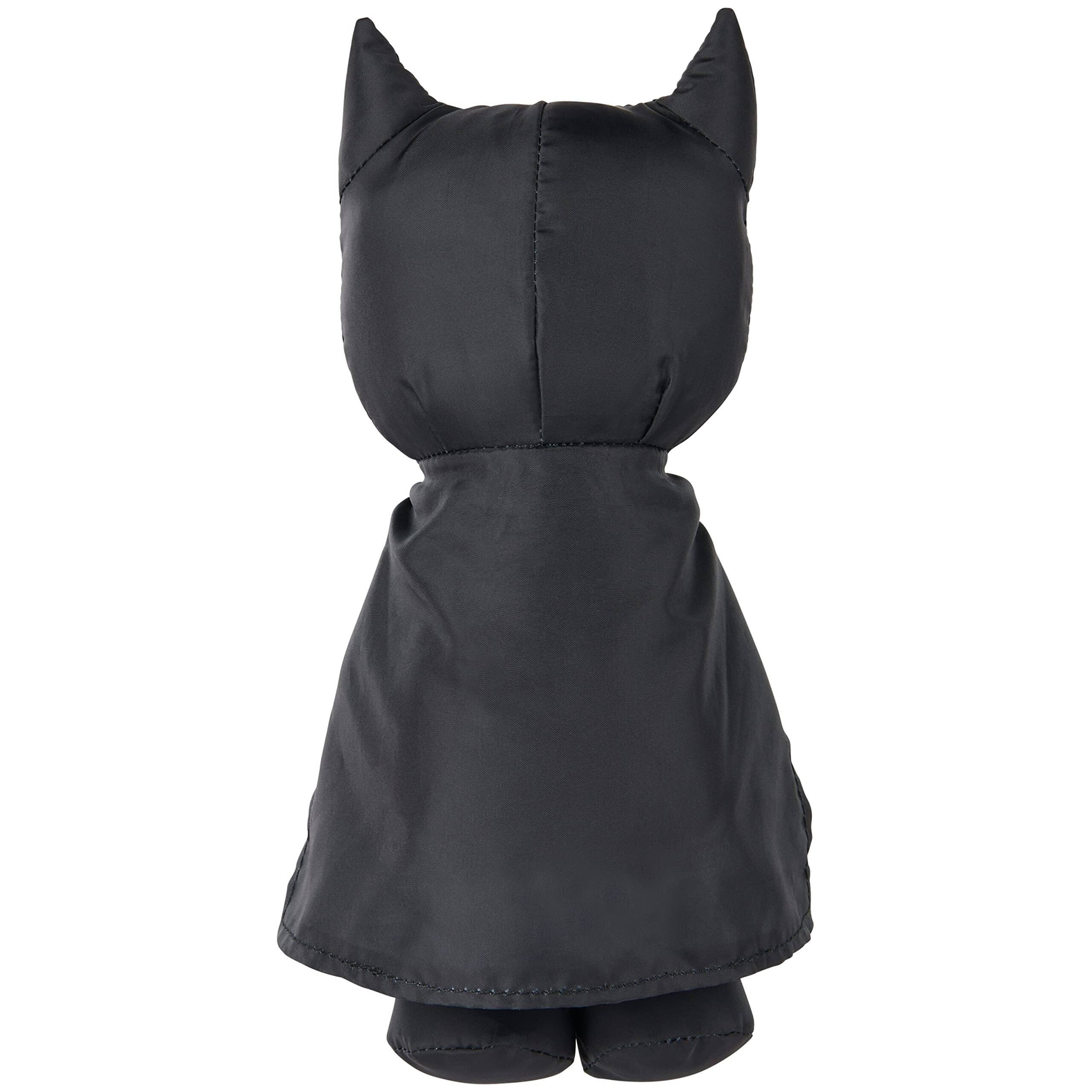 Left. SwimWays - SwimWays Batman Floating Swim Huggable Plush Pool Toy, Soft Bath Buddy, Ages 1+, Floating Water Toy - Black.