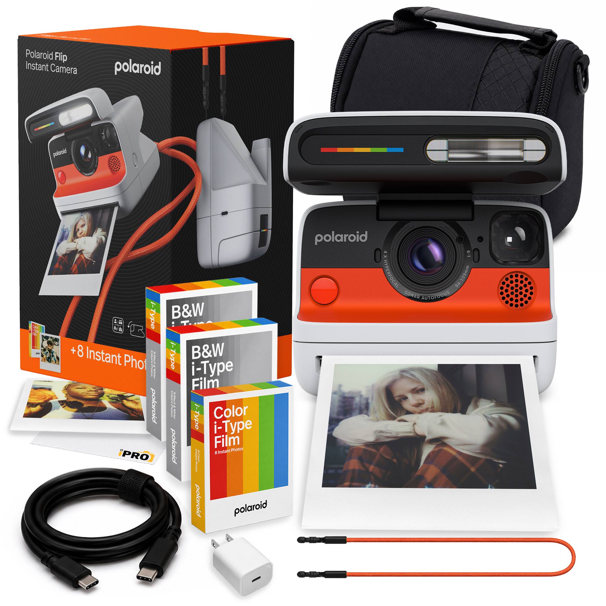Polaroid Flip Instant Camera polaroid polersid Tpe + +8 Instant Photo i I polaroid PRO B&W 7 Type B&W i-Type Film | | I I-Type Color i-Type polaroid Film negcpotoe I matua 4 | polaraid polaroid polaroid 0 TOOAEOX v3o wnso9 54 SONES 0TCUS