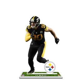 UPI Marketing - T.J. Watt Pittsburgh Steelers 12'' Player Standee Desktop Display - Multicolor
