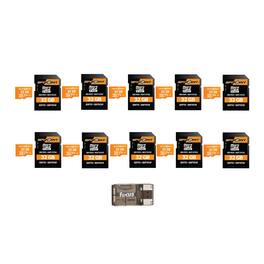 Spypoint - MicroSD-32GB Memory Card (10-Pack) with Reader Bundle