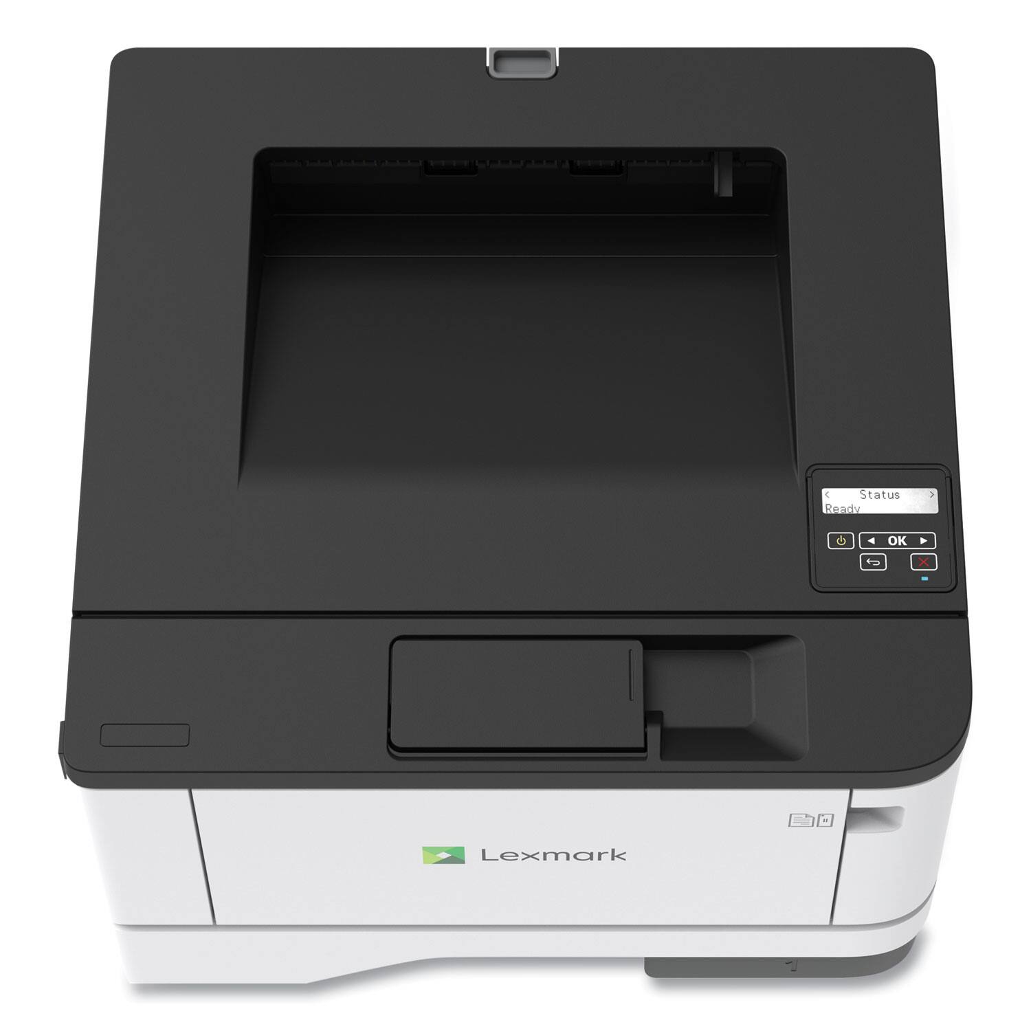 Status: Ready  
OK  
J > X  
Ep C  
Lexmark