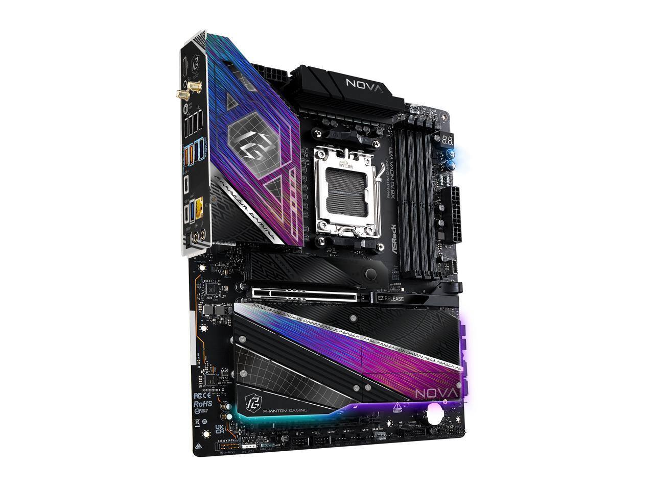 NOVA old 17 T T D W  
VAON X870  
ASRock  
DO 0.O.  
EASE FECE  
RoHS 3e  
2 PHANTOM GAMING  
NOVA UK