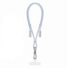 Front. Topteng - 66W 2-in-1 Wearable Charging Cable - Phone Lanyard & Fast USB-C Cable for iPhone/Samsung/Android - Blue.