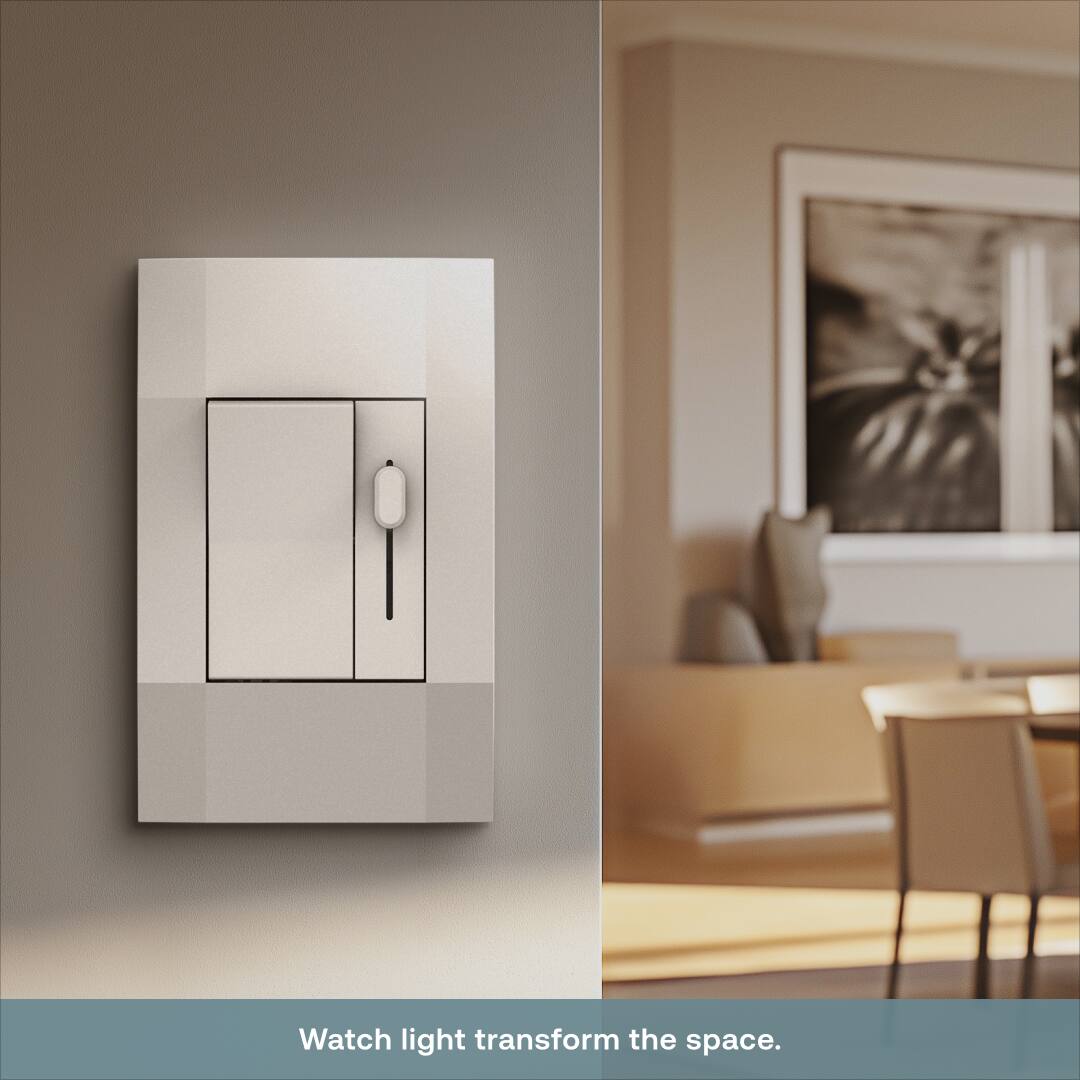 Watch light transform the space.