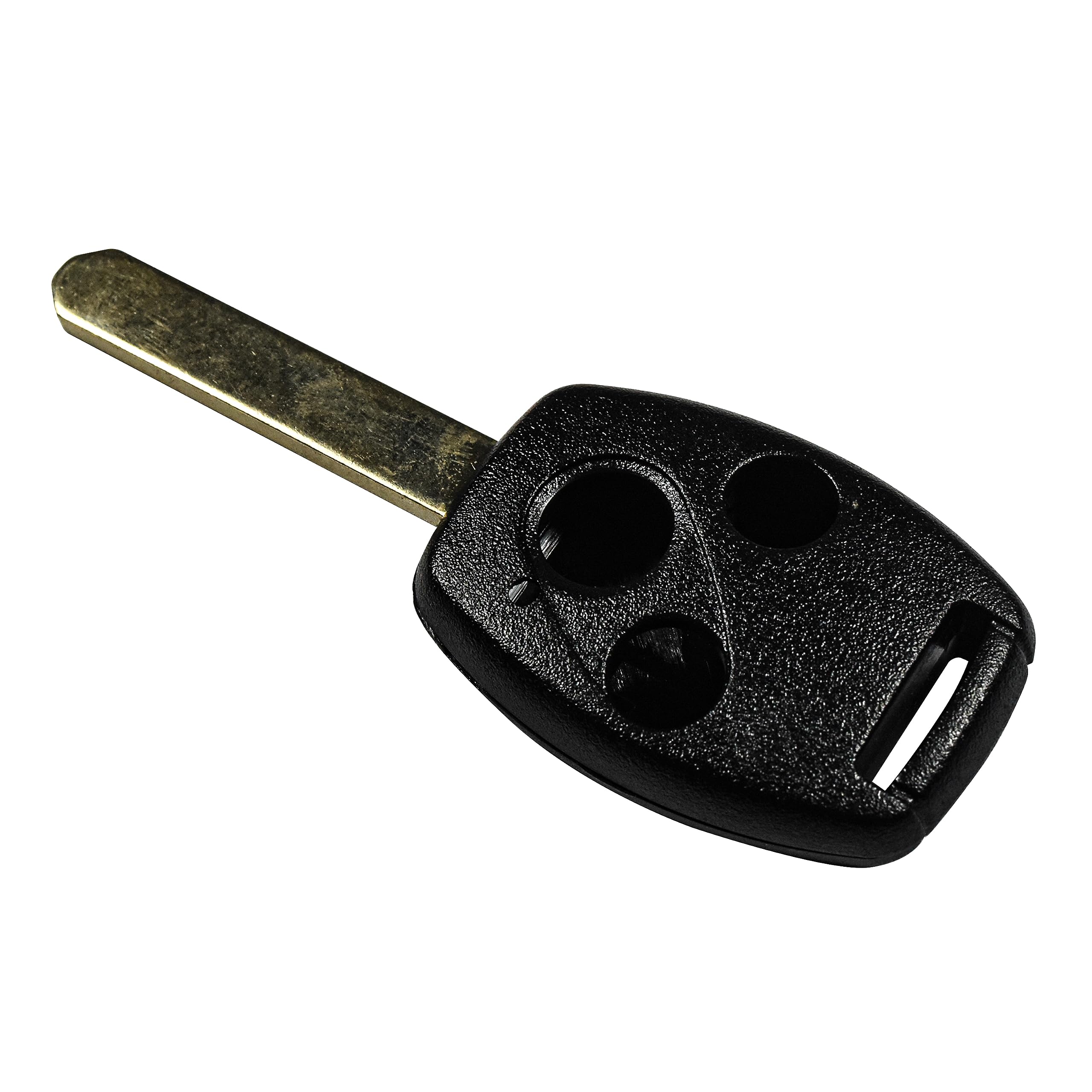 Alt View 1. HQRP - 3-Button Remote Key Fob Shell with Uncut Blade for Honda Accord 2003-2005 - Black.